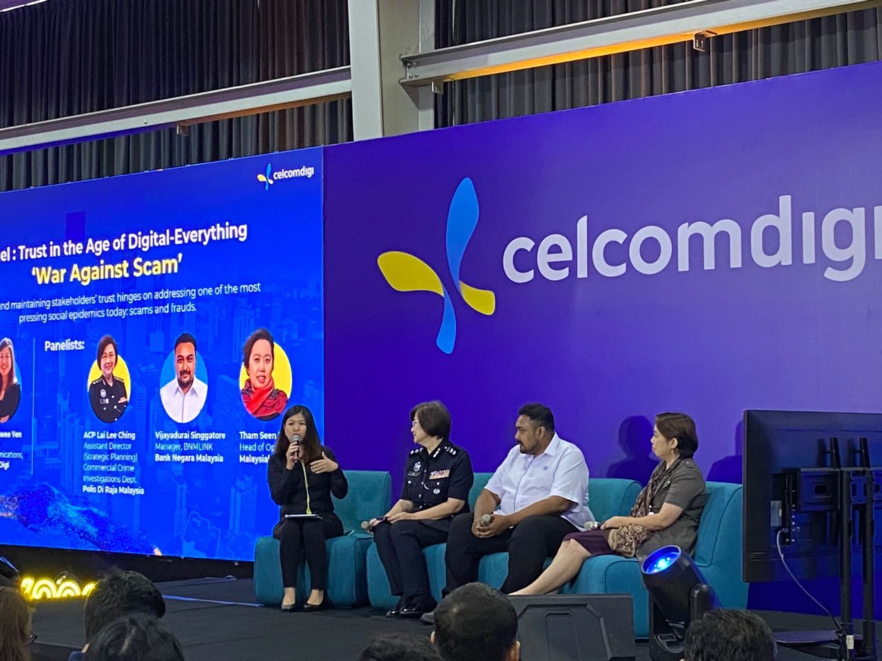 ACP Lai Lee Ching on an industry panel on trust, digital risk and scams
